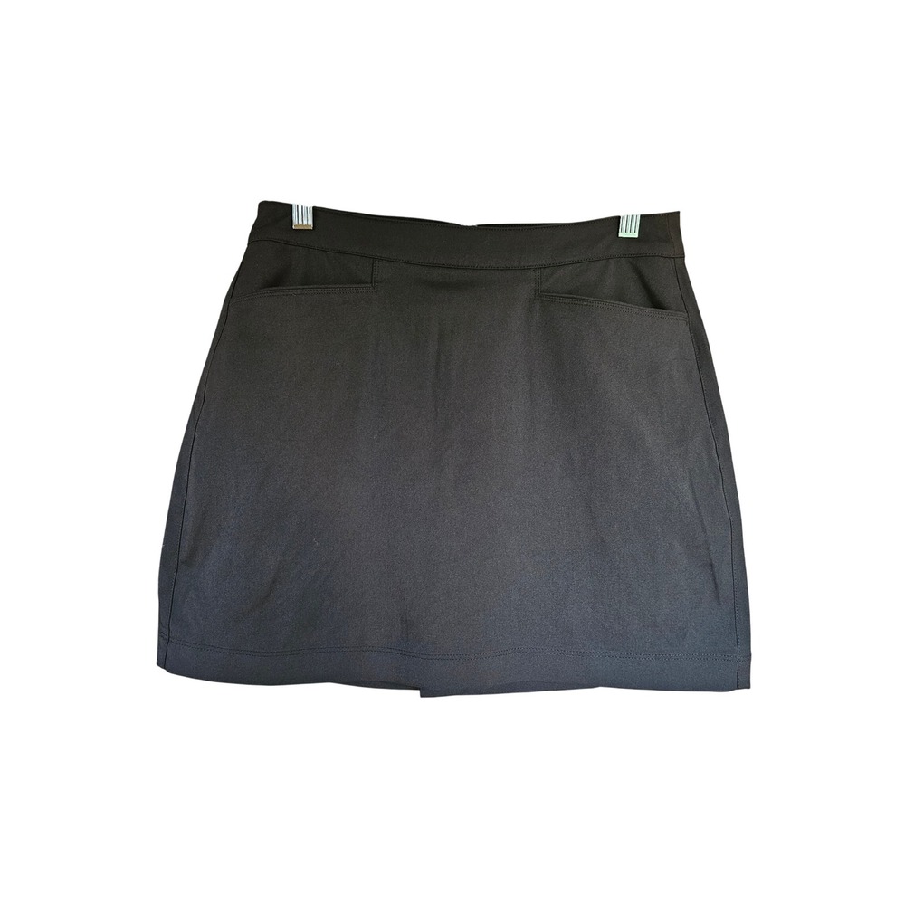 PGA Tour Golf Skort Womens Size 2 Black Performance Activewear Athletic Skirt
